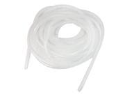 Unique Bargains White 12mm Outside Dia. 8.5M Polyethylene Spiral Cable Wire Wrap Tube