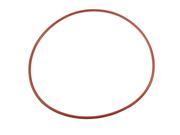 Unique Bargains Red Silicone O Ring Oil Seal Gasket Washer Metric 180mm x 3.5mm