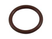 Unique Bargains 26mm OD 3.5mm Thickness Coffee Color Fluorine Rubber O ring Oil Seal