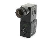 Black Electrical Pneumatic Control Air Solenoid Valve Coil DC 24V 4.8W 125mA