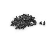Unique Bargains 55 Pieces PCB Momentary Push Type Tactile Switch DIP 6mmx6mmx9mm