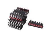 10 Pcs 12 Way Spring Loaded Speaker Terminals Board Connector 90x30mm
