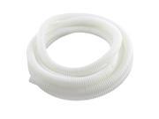 Plastic Air Conditioner Drain Pipe Water Hose 4.6 Meters Length White