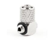 Unique Bargains Elbow Design Pneumatic Quick Coupler Adapters for 5mmx6mm Air Tube