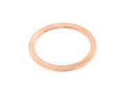 40mmx50mmx2mm Copper Flat Washer Gasket Ring Seal Fitting Fasteners for Industy