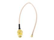 Unique Bargains SMA Female Jack to U.FL IPX RF Coax Adapter RG178 Pigtail Jumper Cable 20cm