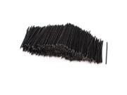 Unique Bargains 1000pcs Black PVC Coated 0.4x60mm Tin Plated Brushless Motor Wire Cable 26AWG