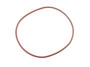 Unique Bargains Red Silicone O Ring Oil Seal Gasket Washer Metric 130mm x 3mm