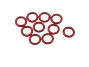Unique Bargains 10 Pcs Soft Rubber O Rings Seal Washer Replacement Red 12mm x 2mm