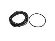 Unique Bargains 10x Black 140mm OD 5.7mm Thickness Nitrile Rubber O ring Oil Seal Gasket