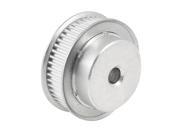 Unique Bargains Aluminum Alloy 50 Tooth 8mm Pilot Bore Timing Pulley for 10mm Width Belt