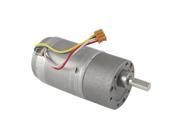 Unique Bargains Electric 24V DC Geared Gear Motor 1000RPM Output Speed