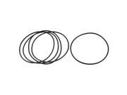 Unique Bargains 5 Pcs 95.3mm x 90mm x 2.65mm Industrial Rubber O Ring Oil Seal Gaskets