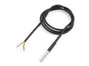Unique Bargains Waterproof Temperature Thermal Test Thermometer Probe Sensor 39.4