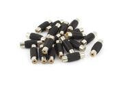 20 Pieces Female to Female RCA Coupler Joiner Connector Adapter