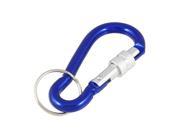 2.2cm Ring Royalblue Carabiner Hook Pouch Holder Key Chain Keyring