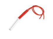 Red Dual Wire Stainless Steel Cartridge Heater 220V 150W 8mm x 50mm