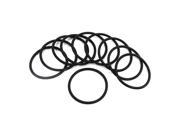 Unique Bargains 48mm x 3.1mm Sealing Oil Filter PU O Rings Washers Gaskets 10Pcs