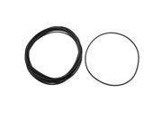 10 Pcs Black Nitrile Rubber O Ring Grommets Seal 173mm x 180mm x 3.5mm