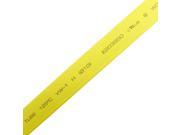 Unique Bargains Yellow 10mm Dia. Heat Shrink Tubing Shrinkable Tube Sleeving Wrap Wire 6M