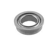 10mm x 6mm x 3mm Silver Tone Sealed Premium Flanged Ball Bearing
