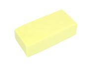 Durable Practical Auto Windshield Car Wash Sponge Cleaning Pad Yellow