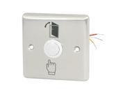 Unique Bargains Electric Door Lock NO NC Exit Release Push Button Panel Switch ABK 801B
