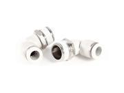 10mm x 1 2 PT Male Thread 90 Degree Elbow Pipe Connect Quick Fittings 2pcs