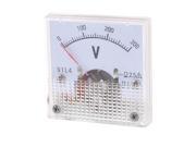 Unique Bargains AC 300V Volt Square Face Voltage Meter Analog Voltmeter 91L4
