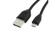 Unique Bargains 3Ft Images Data Transfer Micro 5Pin USB Cable Black