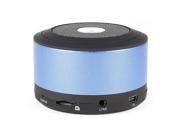 Unique Bargains HiFi TF Card MP3 Player Mini bluetooth Speaker Blue w USB Cable