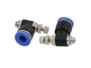 Unique Bargains 6mm Quick Connecting Speed Control Pneumatic Fittings