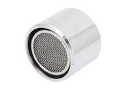 Unique Bargains 222m Thread Water Saving Faucet Tap Spout Aerator Nozzle Silver Tone
