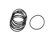 Unique Bargains 10 Pcs 41.2mm Inside Dia 1.8mm Thick Rubber Oil Sealing Gasket O Ring
