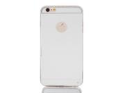 Soft Silicone Case Skin Cover Silver Tone for iPhone 6 Plus 5.5 Inch