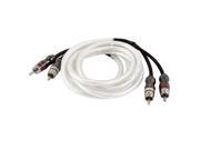 2M Length White Audio Stereo Male to Male 2 RCA Extension Cable Wire Cord