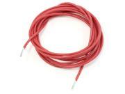 Unique Bargains 18AWG High Temperature Resistant Red Silicone Wire Cable Connector 200cm
