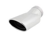 Unique Bargains Round 3 Inlet Dia Stainless Steel Exhaust Muffler Tip for Toyota Land Cruiser