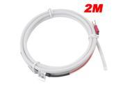 Unique Bargains 2M Cable Plastic Shield K Type Grounded Thermocouple Probe Sensor