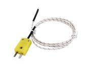 Unique Bargains K Type 0 600C Wire Lead Measuring Thermocouple Sensor 3Ft Long Cable