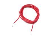 Unique Bargains Electric Equip Part 22 Silicone Resin Cover Copper Core Red Wire 1M