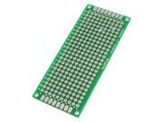 Unique Bargains Green Prototyping Tinned Universal PCB Printed Circuit Board 30x70mm