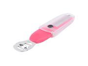 Unique Bargains Nail File Buffer Plastic Manicure Pedicure Tool Cuticle Remover Trimmer Pink