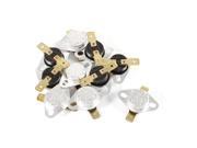10 x 250V 10A 102 Celsius NC Normal Close Thermostat Temperature Thermal Switch