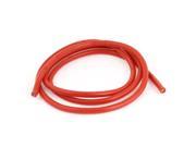 Unique Bargains Electric Equip Part 10 Silicone Resin Cover Copper Core Red Wire 39.4