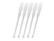 Unique Bargains Ear Pick Spoon Curette Ear Wax Remover 5 Pcs