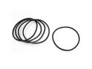 Unique Bargains 5pcs Replacement Black 115mm x 5mm Rubber O Ring Oil Seal Gaskets