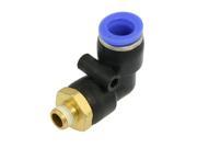Unique Bargains 10mm OD Tube Air Pneumatic Elbow Connector Quick Fitting Coupler Ysaby
