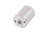 DC 3V 5200RPM Speed 2mm Shaft Dia 2 Terminal Cylindrical Electrical Micro Motor