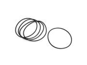 Unique Bargains 5 Pcs 130mm Outside Dia 4mm Thickness Rubber Oil Filter Seal Gaskets Black